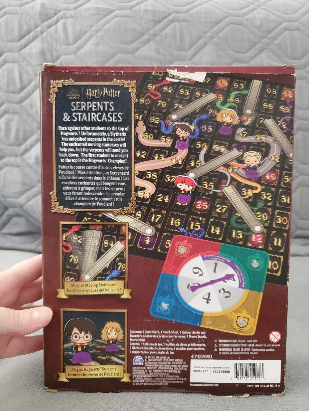Harry Potter Serpents & Staircases board games